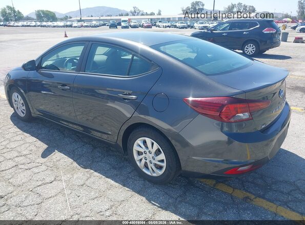 5NPD74LF3LH612091 2020 HYUNDAI ELANTRA Серый Задняя левая четверть