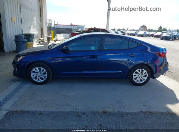 5NPD74LF3LH612687 2020 HYUNDAI ELANTRA Blue 
