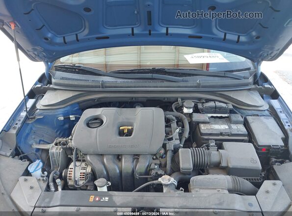 5NPD74LF3LH612687 2020 HYUNDAI ELANTRA Blue Widok z tyłu