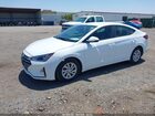 2020 Hyundai Elantra Se White vin: 5NPD74LF3LH613306