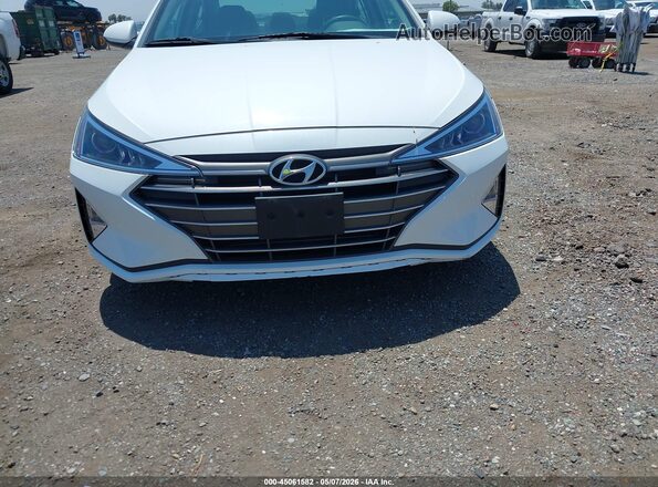5NPD74LF3LH613306 2020 HYUNDAI ELANTRA White Rear interior view