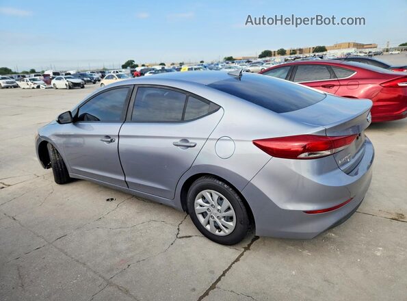 5NPD74LF4HH103795 2017 HYUNDAI ELANTRA Gray Задня ліва чверть
