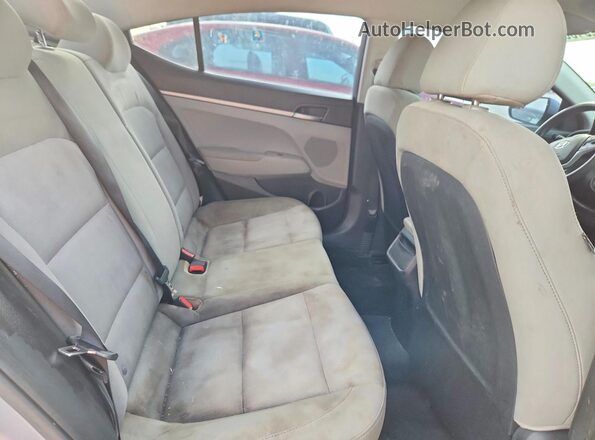 5NPD74LF4HH103795 2017 HYUNDAI ELANTRA Gray Вид задніх сидінь