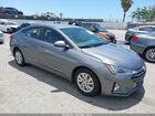 2019 Hyundai Elantra Se Gray vin: 5NPD74LF4KH410603