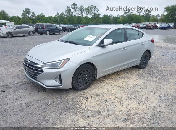 5NPD74LF4KH472602 2019 HYUNDAI ELANTRA Silver Przód lewy