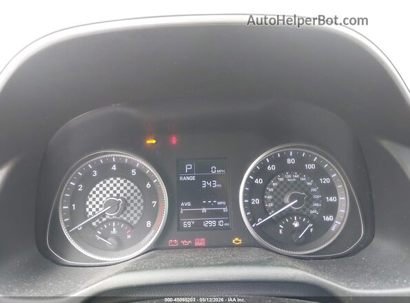 5NPD74LF4KH472602 2019 HYUNDAI ELANTRA Silver Widok tylnych siedzeń