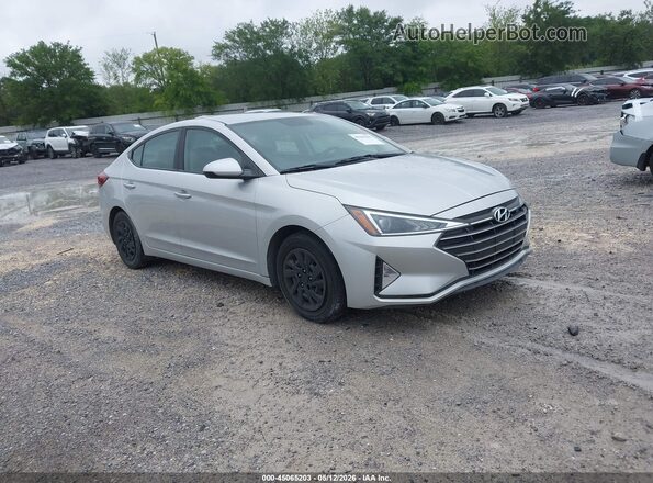 5NPD74LF4KH472602 2019 HYUNDAI ELANTRA Silver Przód prawy