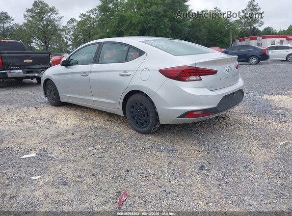 5NPD74LF4KH472602 2019 HYUNDAI ELANTRA Silver Tył lewy