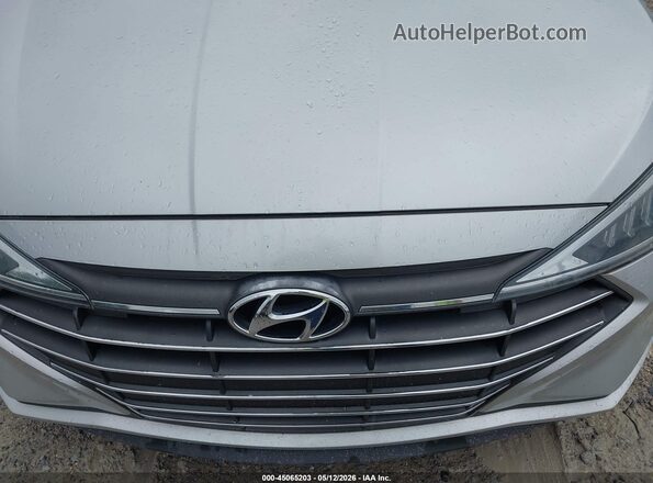 5NPD74LF4KH472602 2019 HYUNDAI ELANTRA Silver Widok z przodu