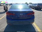 2019 Hyundai Elantra Se Синий vin: 5NPD74LF4KH490503