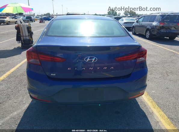 5NPD74LF4KH490503 2019 HYUNDAI ELANTRA Синий 
