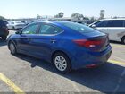 2019 Hyundai Elantra Se Синий vin: 5NPD74LF4KH490503