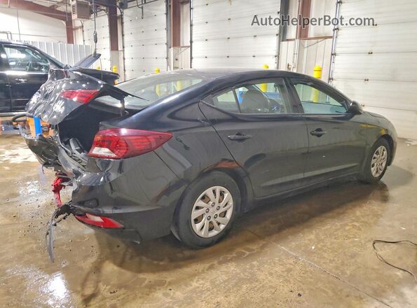 5NPD74LF4LH515255 2020 HYUNDAI ELANTRA Black Задня права чверть