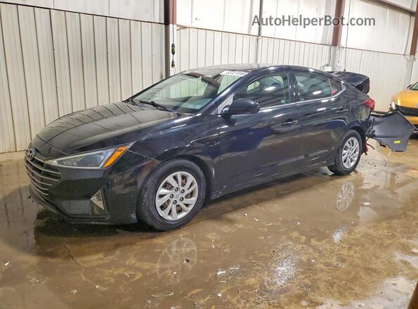 5NPD74LF4LH515255 2020 HYUNDAI ELANTRA Black Передня ліва чверть