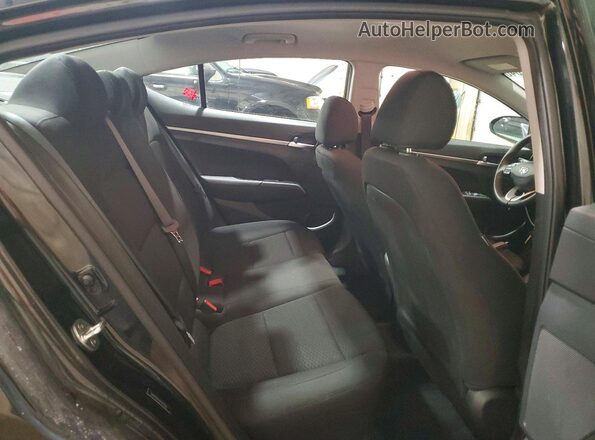 5NPD74LF4LH515255 2020 HYUNDAI ELANTRA Black Вид задніх сидінь