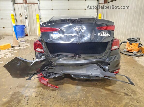 5NPD74LF4LH515255 2020 HYUNDAI ELANTRA Black Вид ззаду