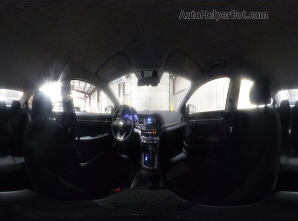 5NPD74LF4LH515255 2020 HYUNDAI ELANTRA Black Вид наклейки з VIN-кодом
