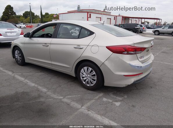 5NPD74LF5HH150429 2017 HYUNDAI ELANTRA Beige Rear left