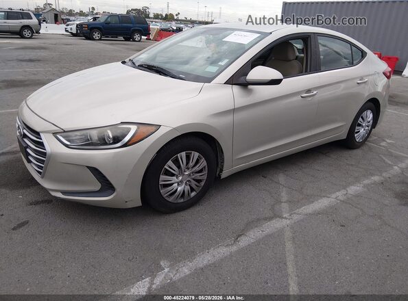 5NPD74LF5HH150429 2017 HYUNDAI ELANTRA Beige Front left
