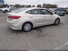 2017 Hyundai Elantra Se Beige vin: 5NPD74LF5HH150429