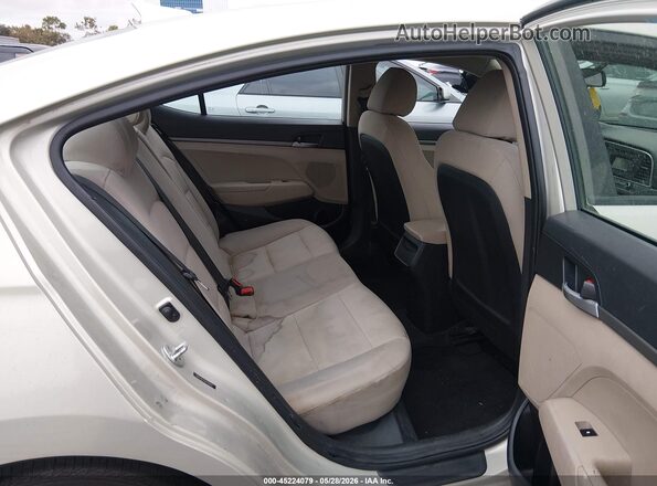 5NPD74LF5HH150429 2017 HYUNDAI ELANTRA Beige VIN sticker view