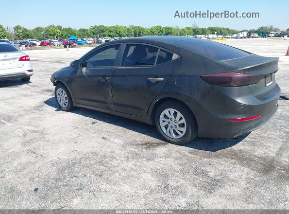 5NPD74LF5JH295850 2018 HYUNDAI ELANTRA Black Задня ліва чверть