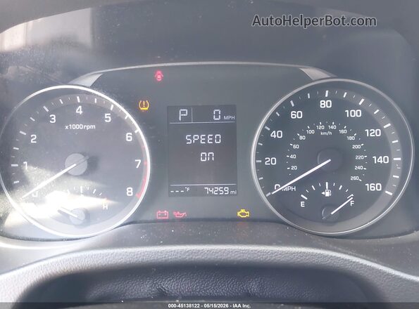 5NPD74LF5JH295850 2018 HYUNDAI ELANTRA Black Вид задніх сидінь