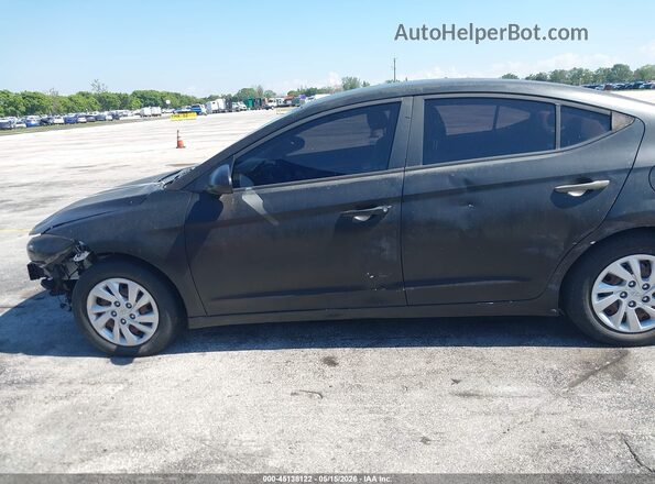 5NPD74LF5JH295850 2018 HYUNDAI ELANTRA Black Вид задньої частини салону