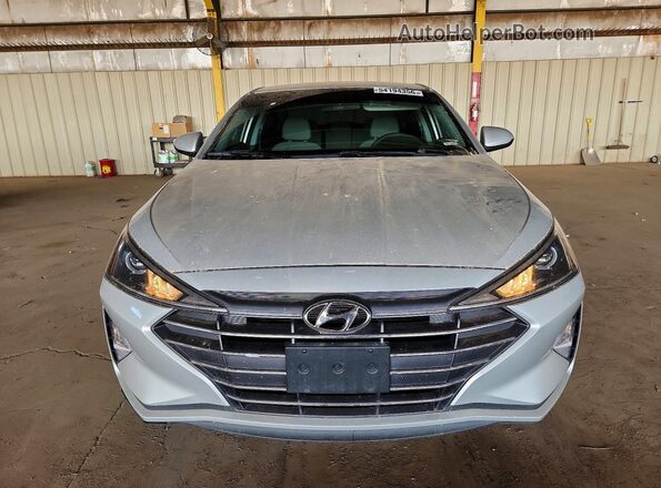 5NPD74LF5KH420234 2019 HYUNDAI ELANTRA Серебряный Вид спереди