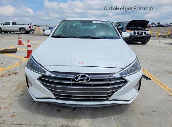 5NPD74LF5LH500943 2020 HYUNDAI ELANTRA Белый Вид спереди