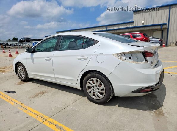 5NPD74LF5LH500943 2020 HYUNDAI ELANTRA Белый Задняя левая четверть
