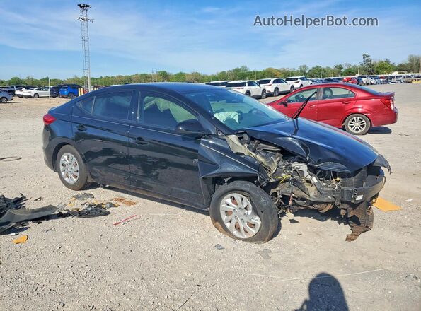 5NPD74LF6JH397979 2018 HYUNDAI ELANTRA Black Front right