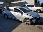2019 Hyundai Elantra Se Silver vin: 5NPD74LF6KH447474