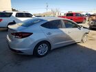 2019 Hyundai Elantra Se Silver vin: 5NPD74LF6KH447474