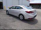 2019 Hyundai Elantra Se Silver vin: 5NPD74LF6KH482306