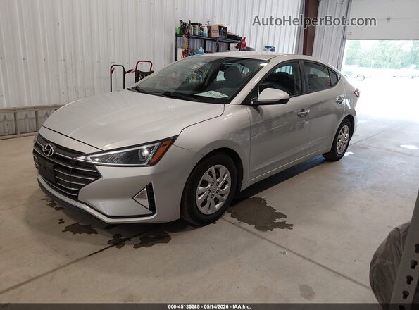 5NPD74LF6KH482306 2019 HYUNDAI ELANTRA Silver Передня ліва чверть