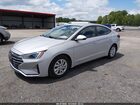 2019 Hyundai Elantra Se Silver vin: 5NPD74LF6KH482306