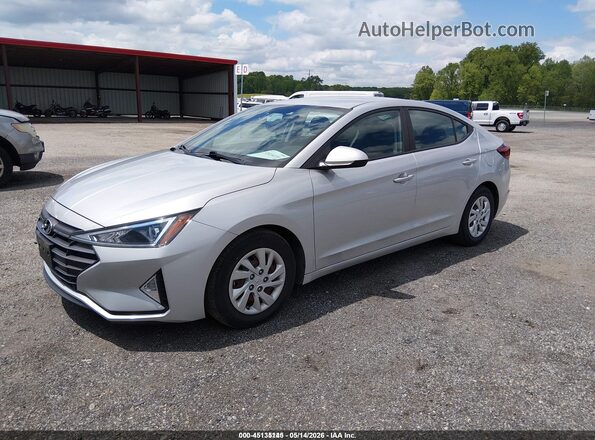 5NPD74LF6KH482306 2019 HYUNDAI ELANTRA Silver Вид спереду
