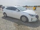 2019 Hyundai Elantra Se White vin: 5NPD74LF6KH485724