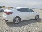 2019 Hyundai Elantra Se White vin: 5NPD74LF6KH485724