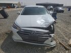 2019 Hyundai Elantra Se White vin: 5NPD74LF6KH485724