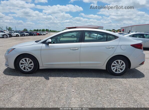 5NPD74LF6KH486730 2019 HYUNDAI ELANTRA Серебряный Панорамный вид салона 360°