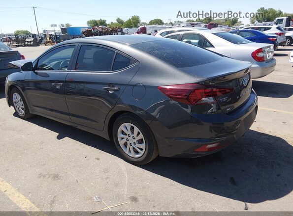 5NPD74LF6LH609556 2020 HYUNDAI ELANTRA Черный Задняя левая четверть