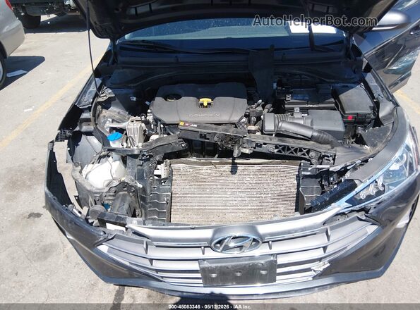 5NPD74LF6LH609556 2020 HYUNDAI ELANTRA Черный Вид сзади
