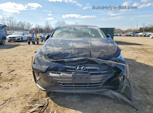 5NPD74LF6LH621805 2020 HYUNDAI ELANTRA Black Vista frontal