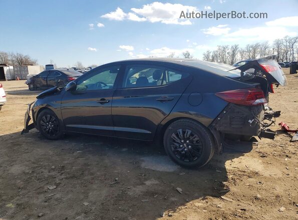 5NPD74LF6LH621805 2020 HYUNDAI ELANTRA Black Trasero izquierdo