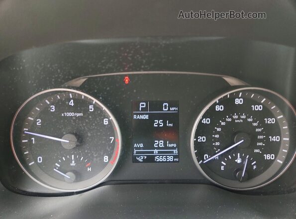 5NPD74LF7HH163585 2017 HYUNDAI ELANTRA Серебряный Вид щитка приборов