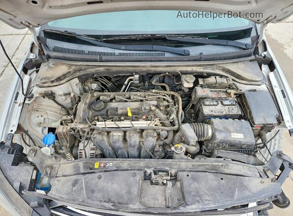 5NPD74LF7HH163585 2017 HYUNDAI ELANTRA Серебряный Вид задней части салона