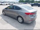2018 Hyundai Elantra Se Gray vin: 5NPD74LF7JH293811