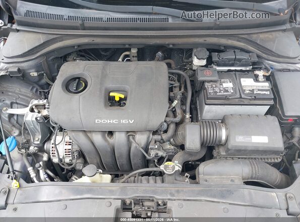 5NPD74LF7JH293811 2018 HYUNDAI ELANTRA Gray Widok z tyłu